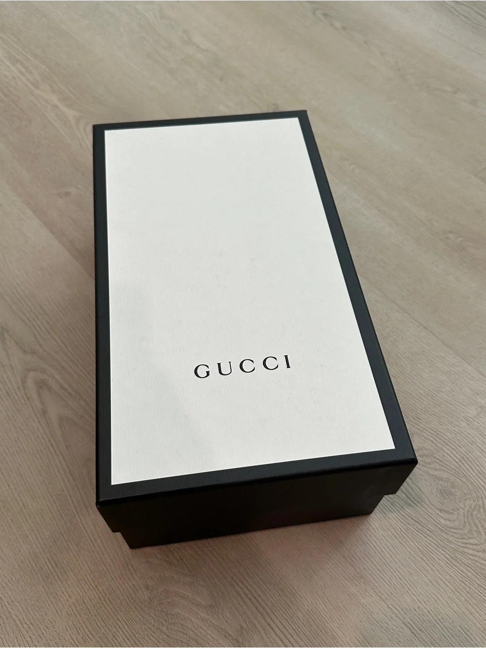 Gucci Men’s Black Leather Espadrille Slip-On